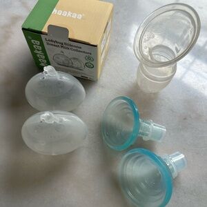 Haakaa milk collectors and Pumpin Pals flanges